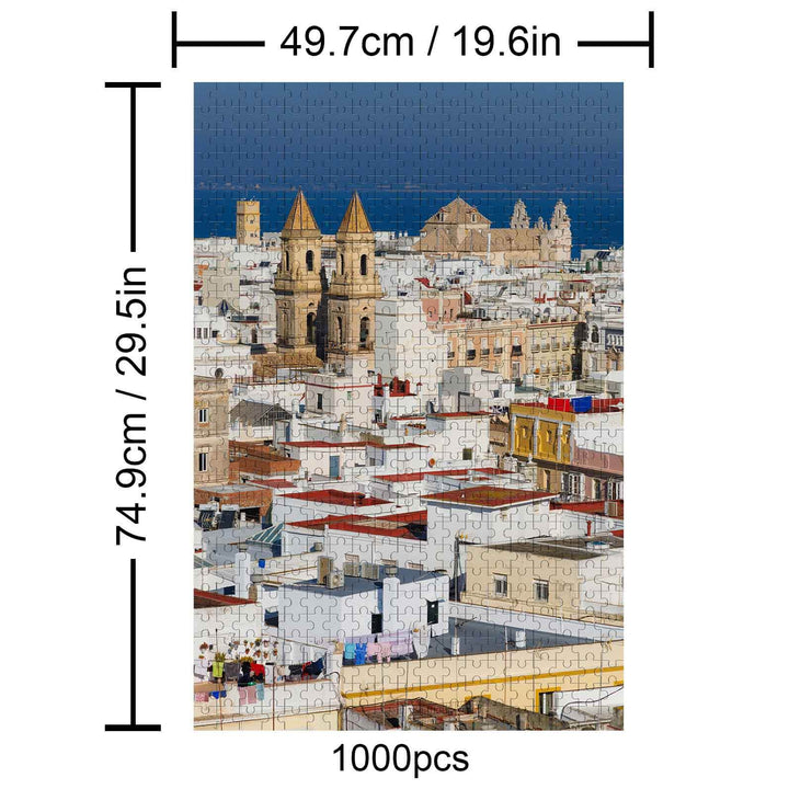 Exotic Town 500 / 1000 Piece Puzzle - Woodbests