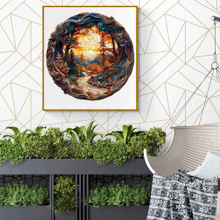 3D Winding Road Wooden Jigsaw Puzzle - Woodbests