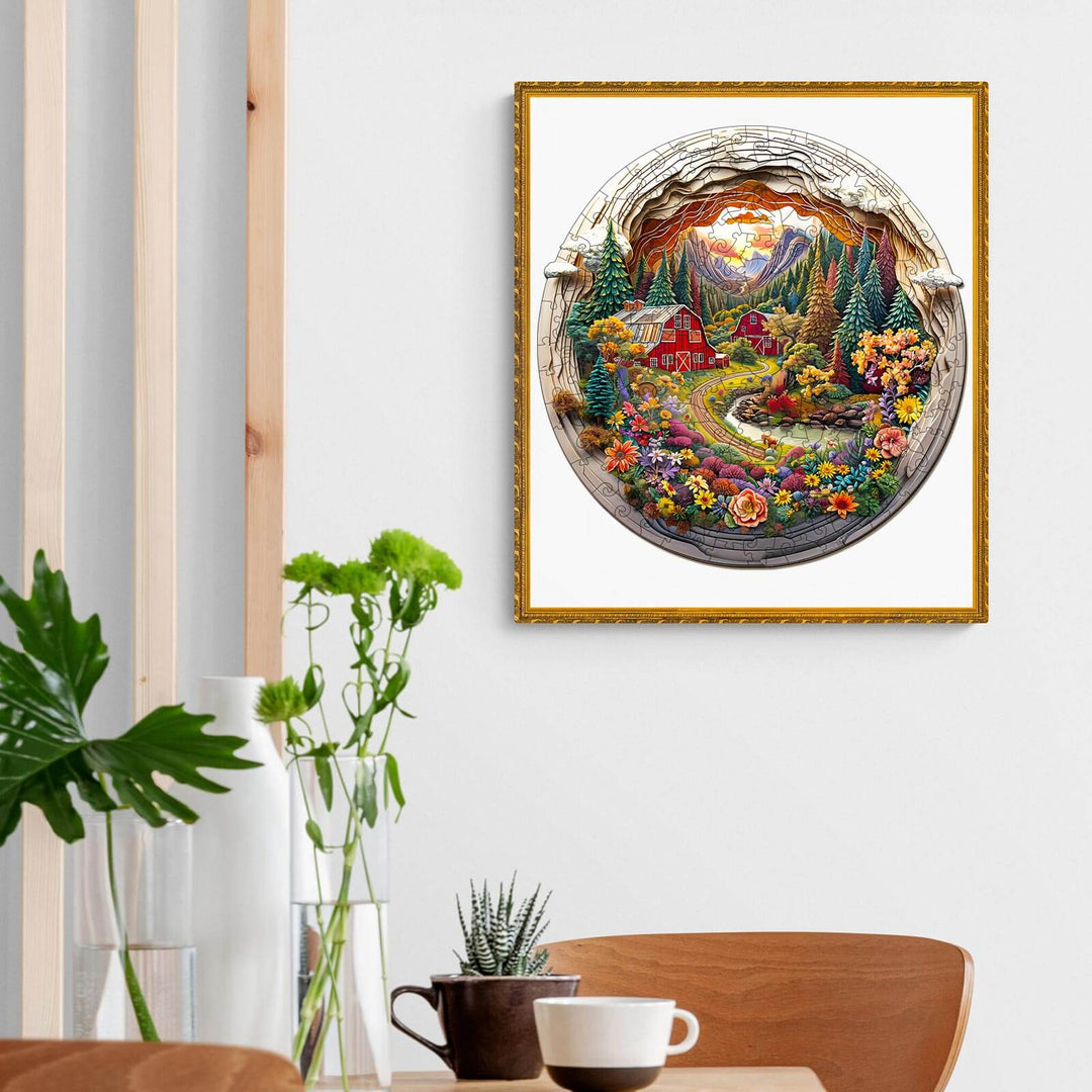 3D Farm Wooden Jigsaw Puzzle - Woodbests