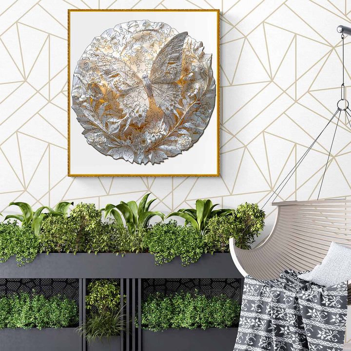 3D Paper Butterfly Wooden Jigsaw Puzzle - By Woodbests