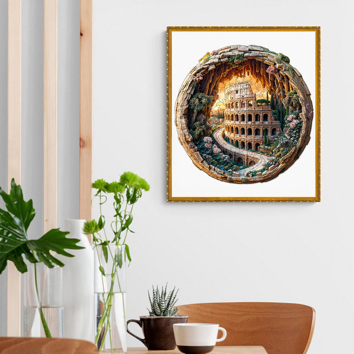 3D Colosseum Wooden Jigsaw Puzzle - By Woodbests
