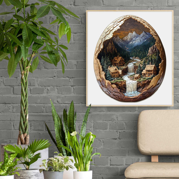 3D Eggshell World-2 Wooden Jigsaw Puzzle - By Woodbests