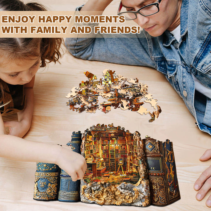 StoryRealm Tome Holzpuzzle