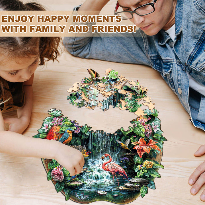 Garten Eden Holzpuzzle