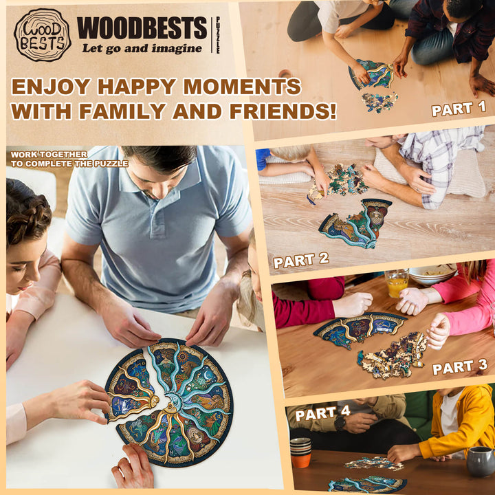 Party Puzzle-Tierkreis-Horoskop