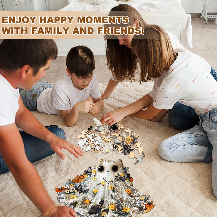 Little Miss Ghost Holzpuzzle