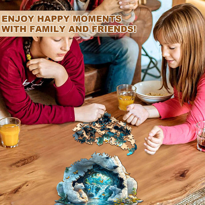 Arctic Sanctuary Wooden Jigsaw Puzzle