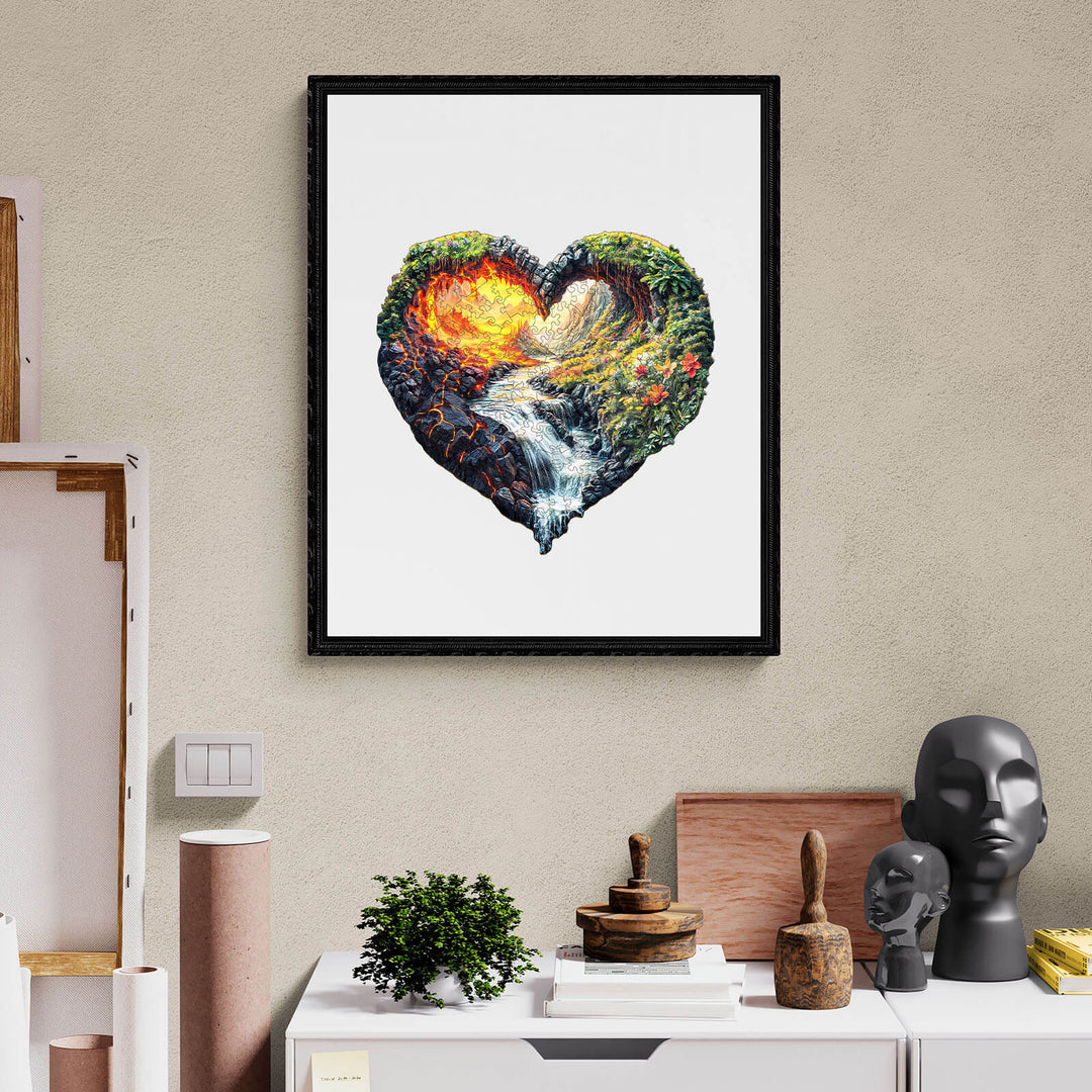 Ewiger Fluss Holzpuzzle