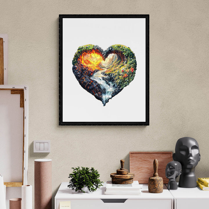 Ewiger Fluss Holzpuzzle