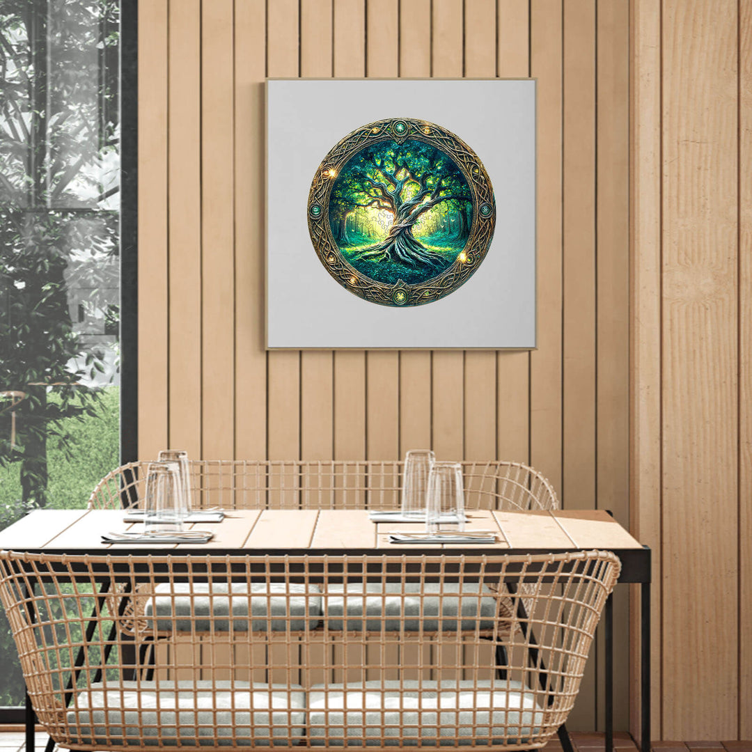 Ewiger Baum Holzpuzzle