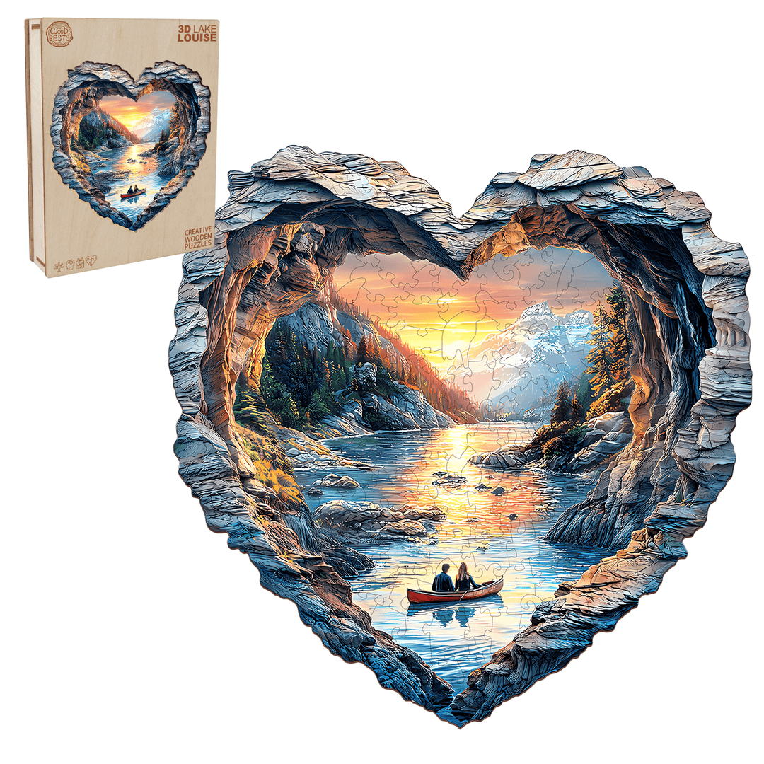 Lake Louise Holzpuzzle