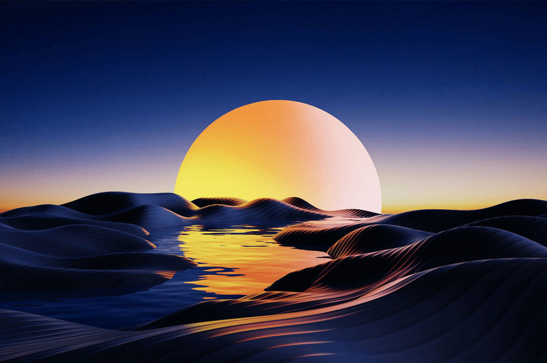 Sunset Desert 500 / 1000 Piece Puzzle - By Woodbests