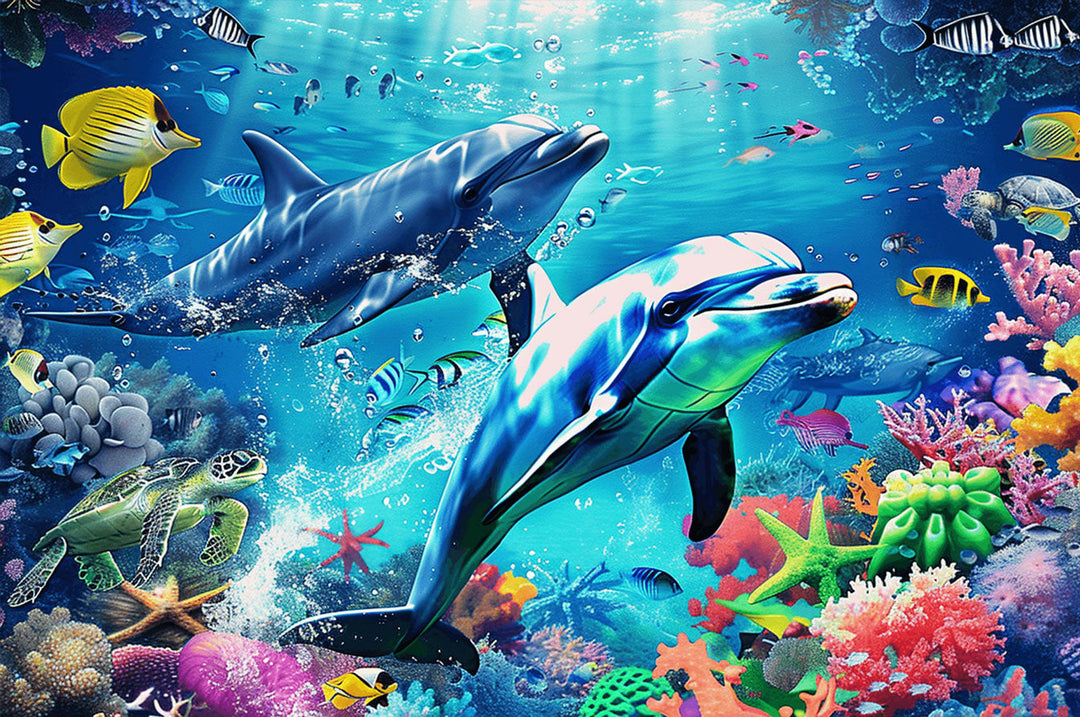 Undersea Paradise 500 / 1000 Piece Puzzle - By Woodbests