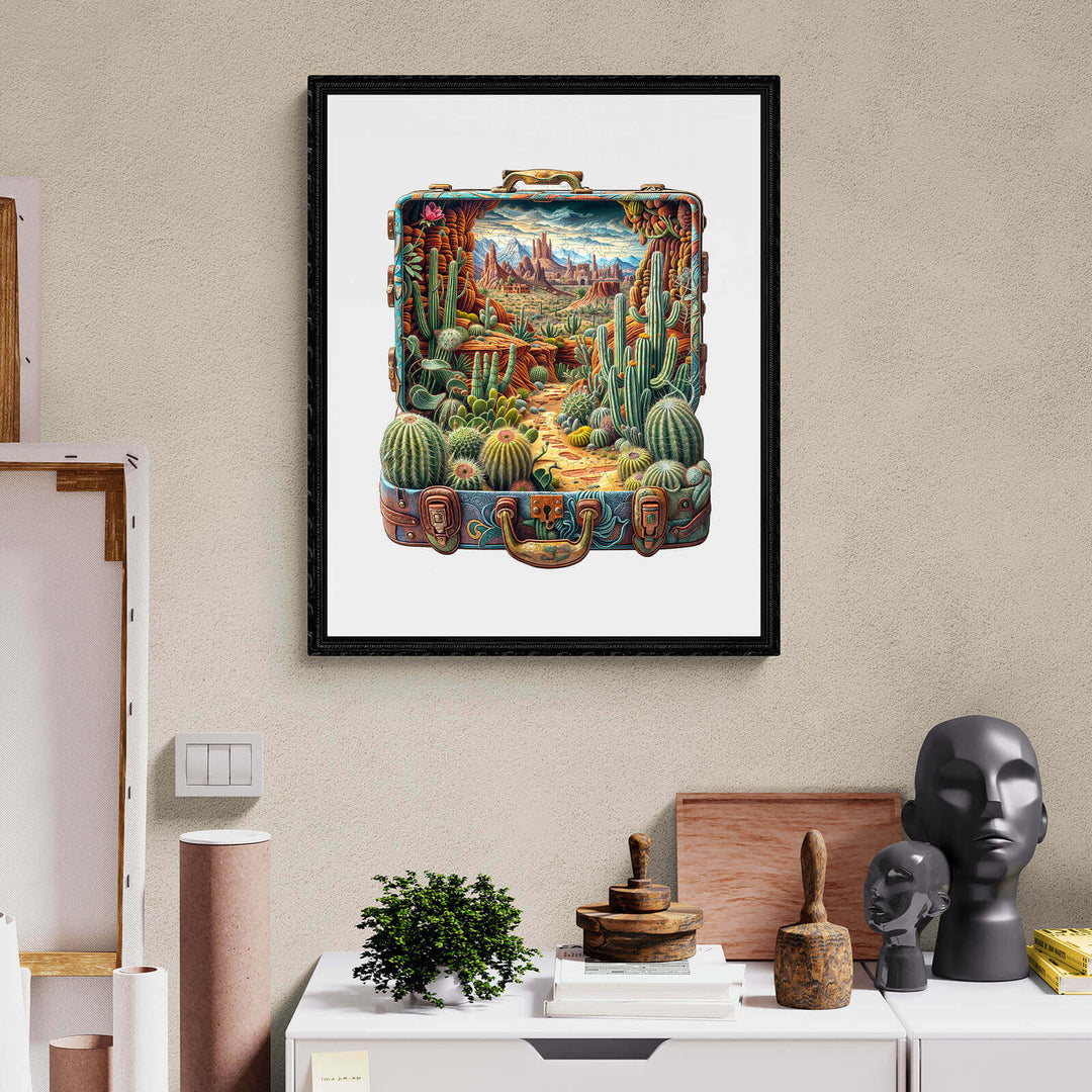 Wüsten-Odyssee-2 Holzpuzzle