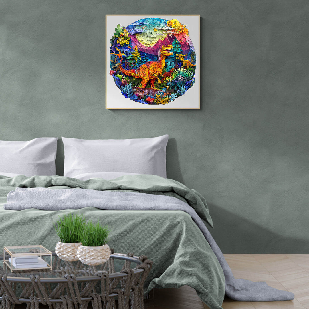 3D T-Rex Wooden Jigsaw Puzzle - Woodbests