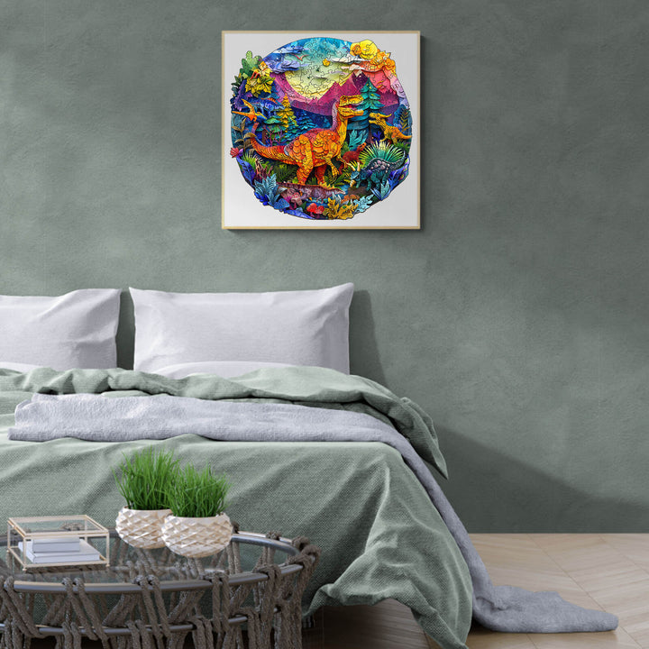 3D T-Rex Wooden Jigsaw Puzzle - Woodbests