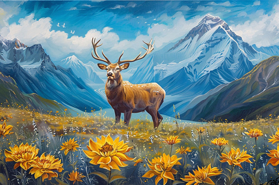 Elk 500 / 1000 Piece Puzzle - Woodbests