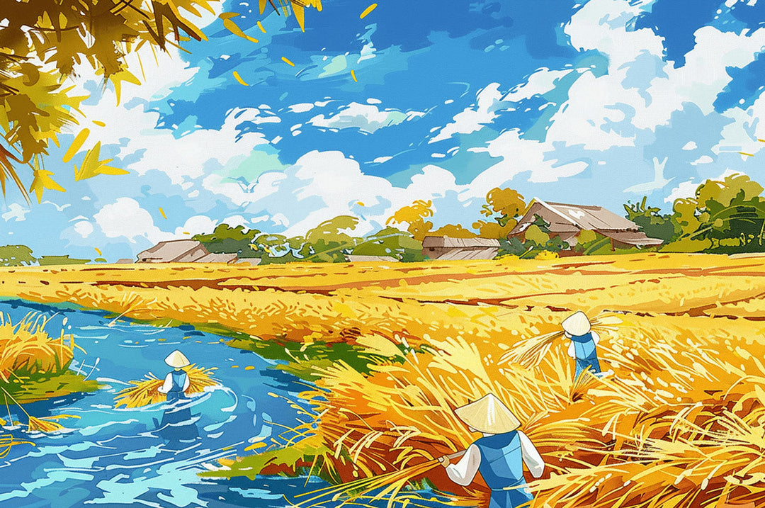 Pastoral Autumn 500 / 1000 Piece Puzzle - By Woodbests