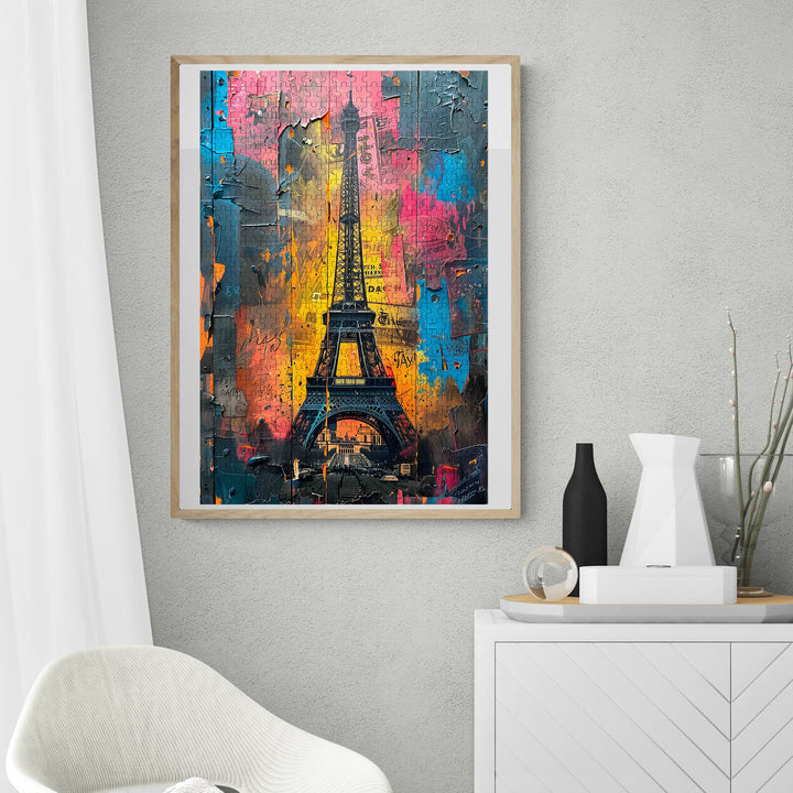Eiffel Tower 500 / 1000 Piece Puzzle - By Woodbests