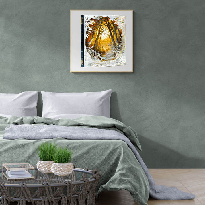 3D Geheimnisvoller Wald Holzpuzzle