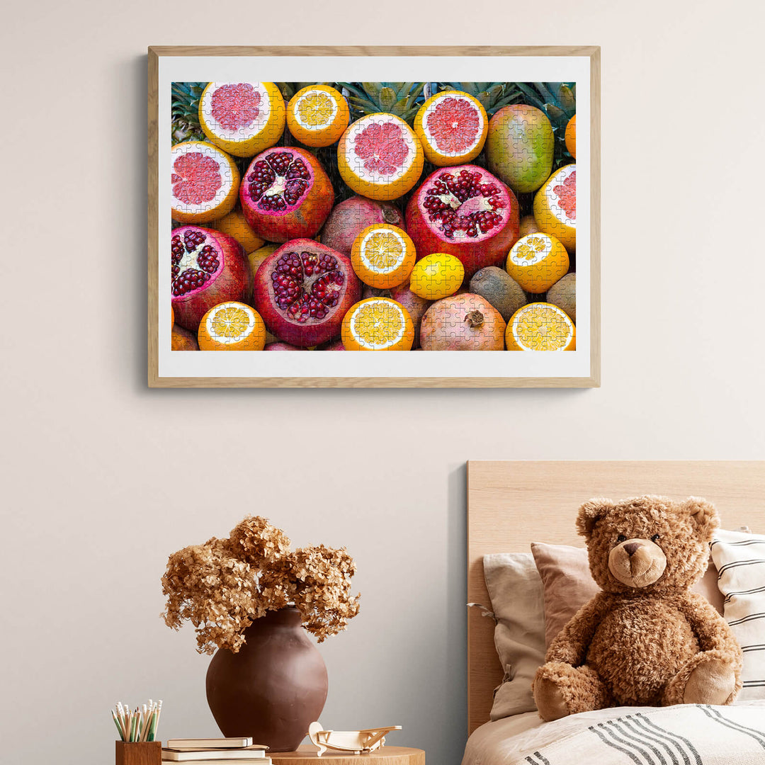 Fruit-2 500 / 1000 Piece Puzzle - By Woodbests