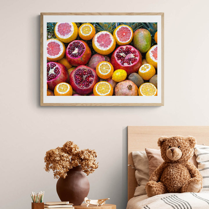 Fruit-2 500 / 1000 Piece Puzzle - By Woodbests