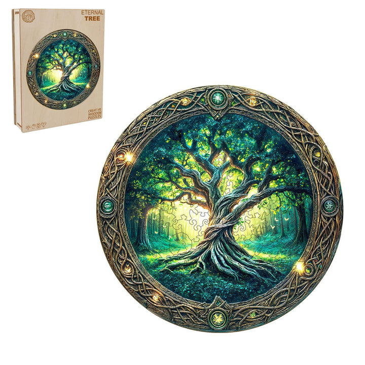 Ewiger Baum Holzpuzzle