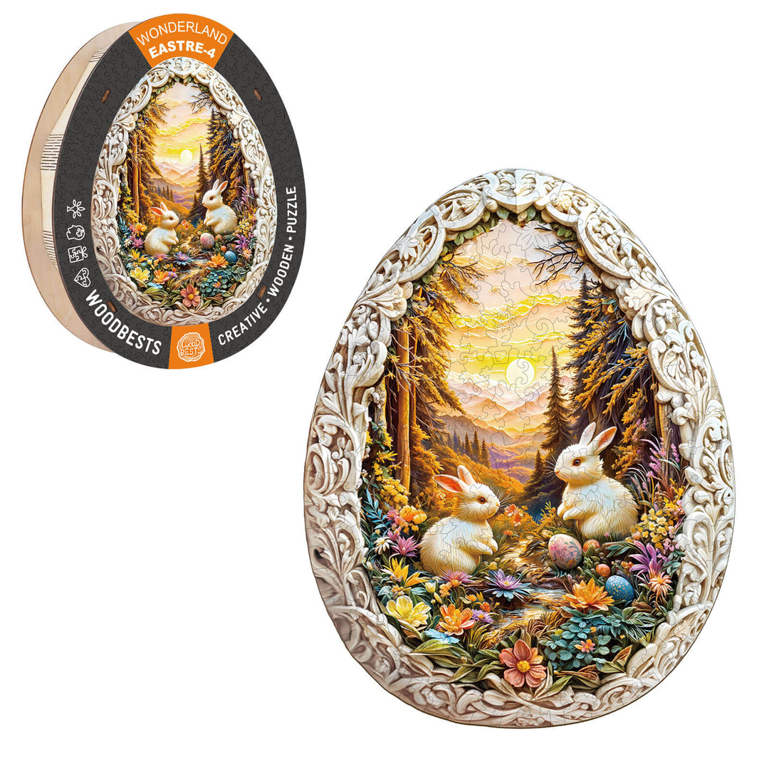 Oster Wunderland 4 Holzpuzzle