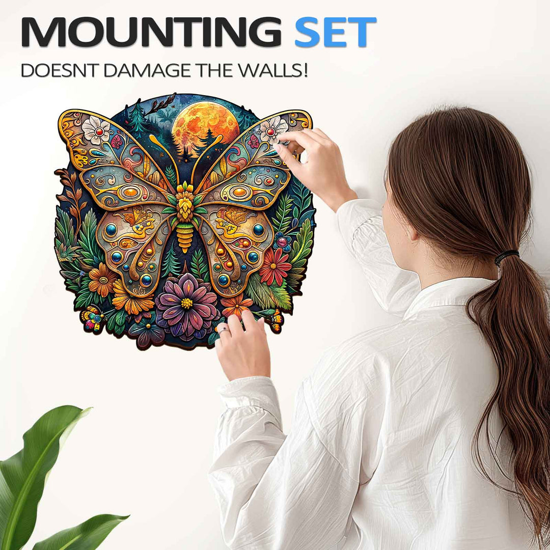 Ancient Butterfly-1 Wooden Jigsaw Puzzle - By Woodbests