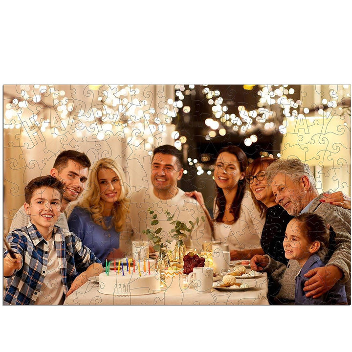 Personalized Photo Birthday Happy Friendship Time Puzzles - Woodbests