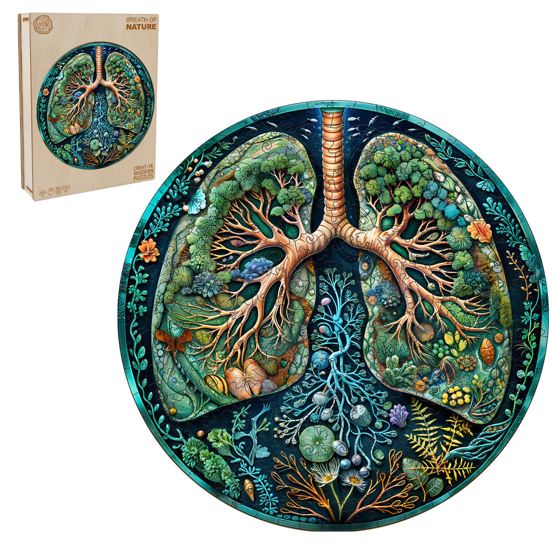 Atem der Natur Holzpuzzle