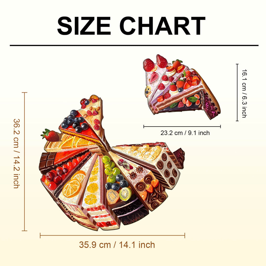 Party Puzzle - Köstliche Torte