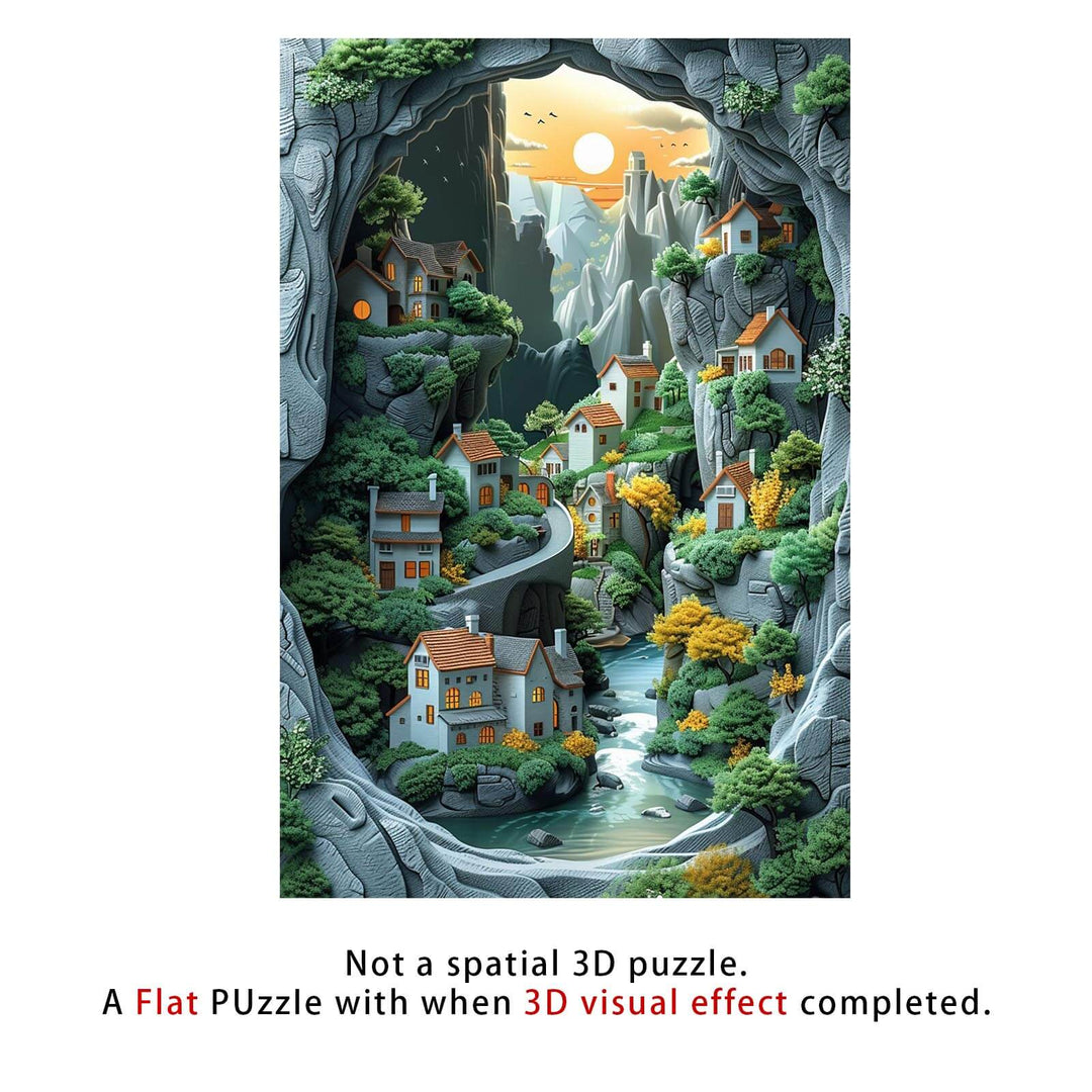 Paradise 500 / 1000 Piece Puzzle - Woodbests