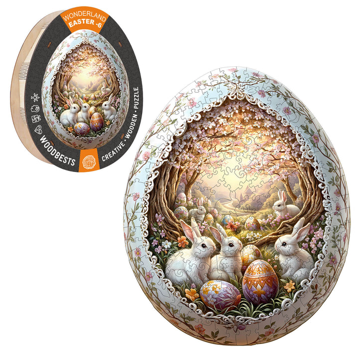 Oster Wunderland 6 Holzpuzzle