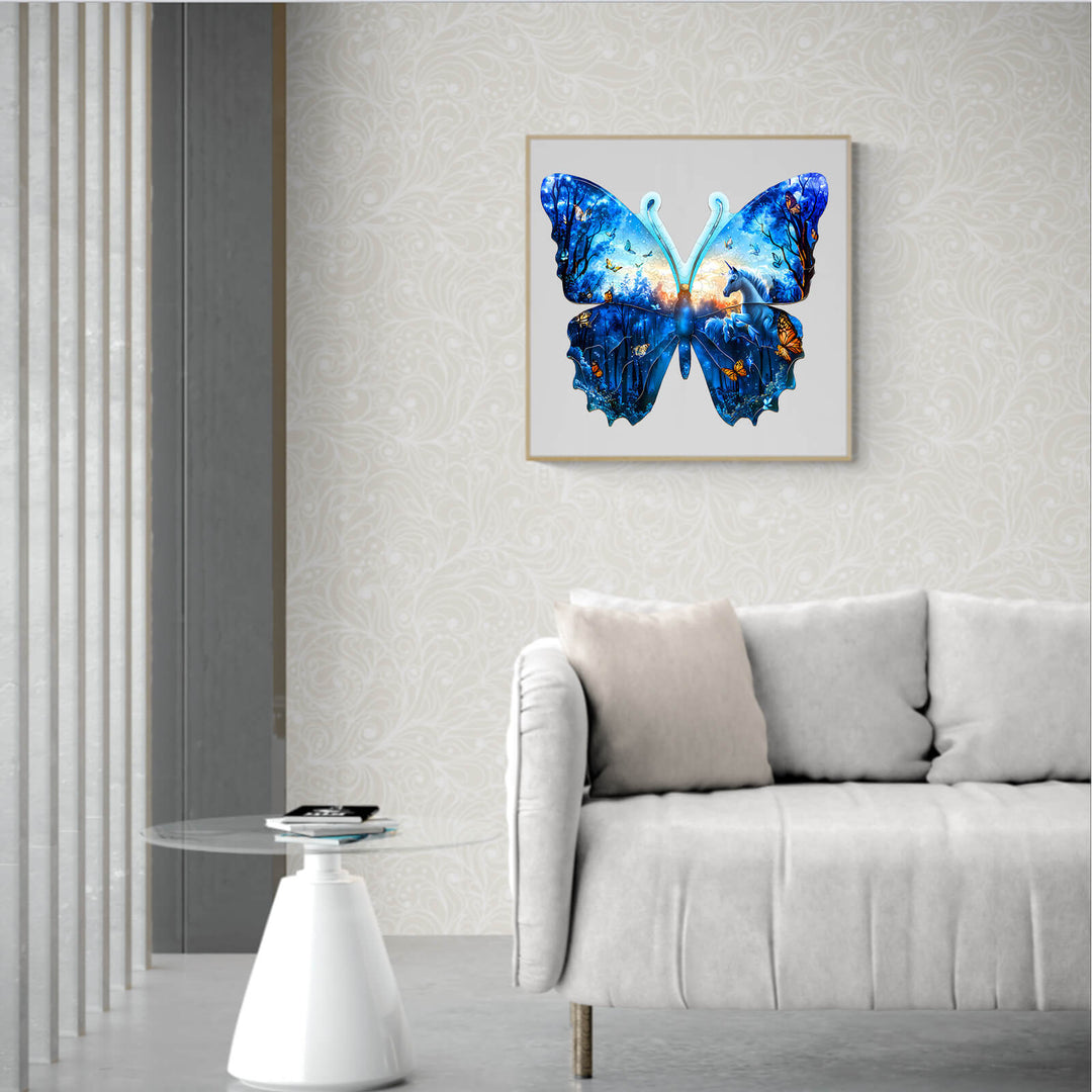 Butterfly Forest Wooden Jigsaw Puzzle - By Woodbests