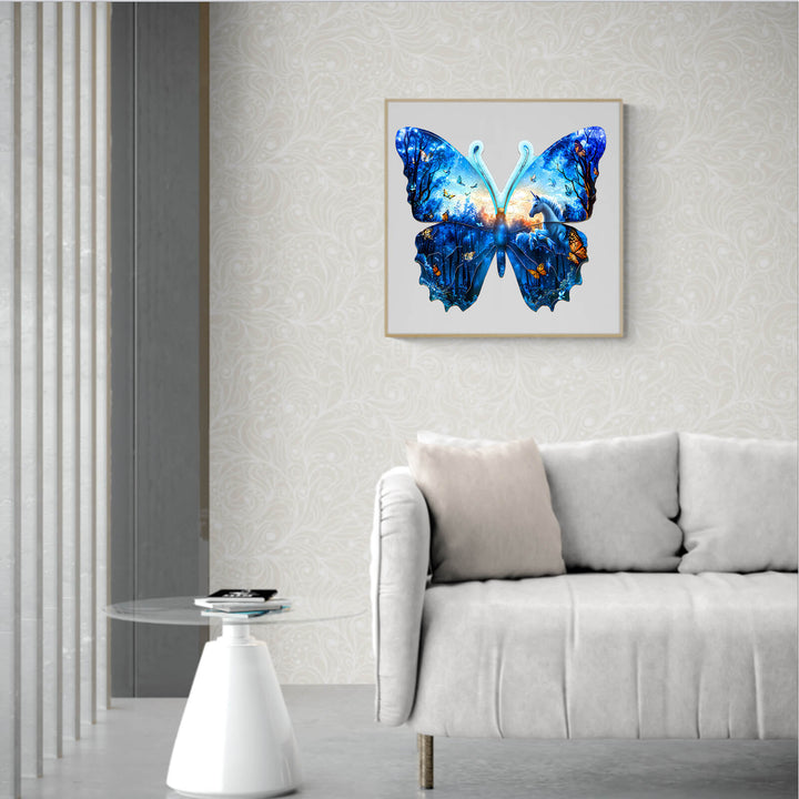 Butterfly Forest Wooden Jigsaw Puzzle - By Woodbests