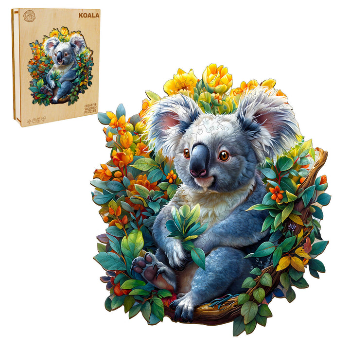 Koala Wooden Jigsaw Puzzle - Woodbests