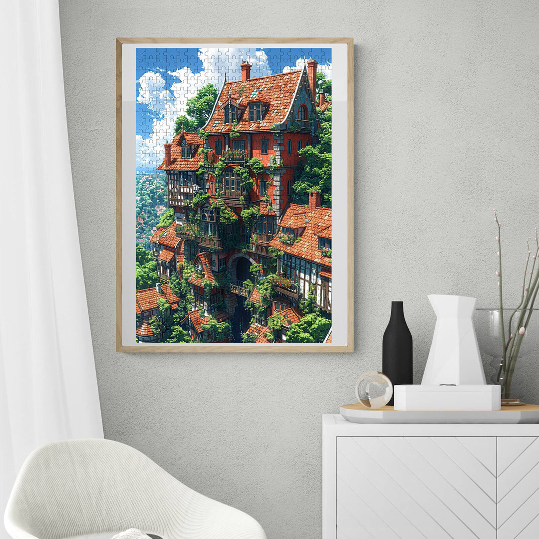 Huge Island 500 / 1000 Piece Puzzle - By Woodbests