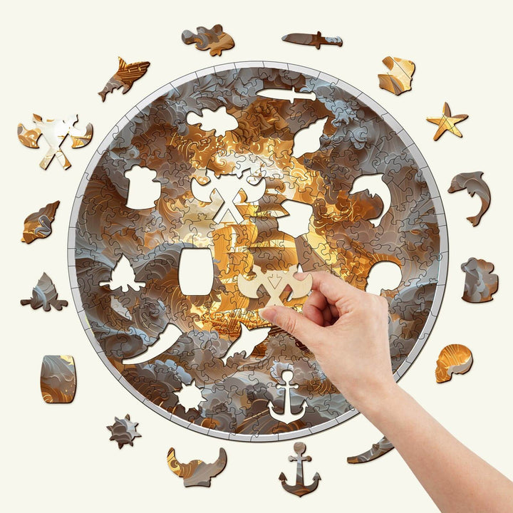3D Sailing-2 Wooden Jigsaw Puzzle - Woodbests