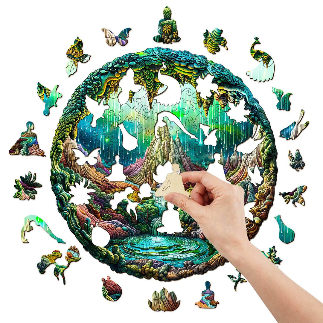 3D Aurora-1 Wooden Jigsaw Puzzle - By Woodbests