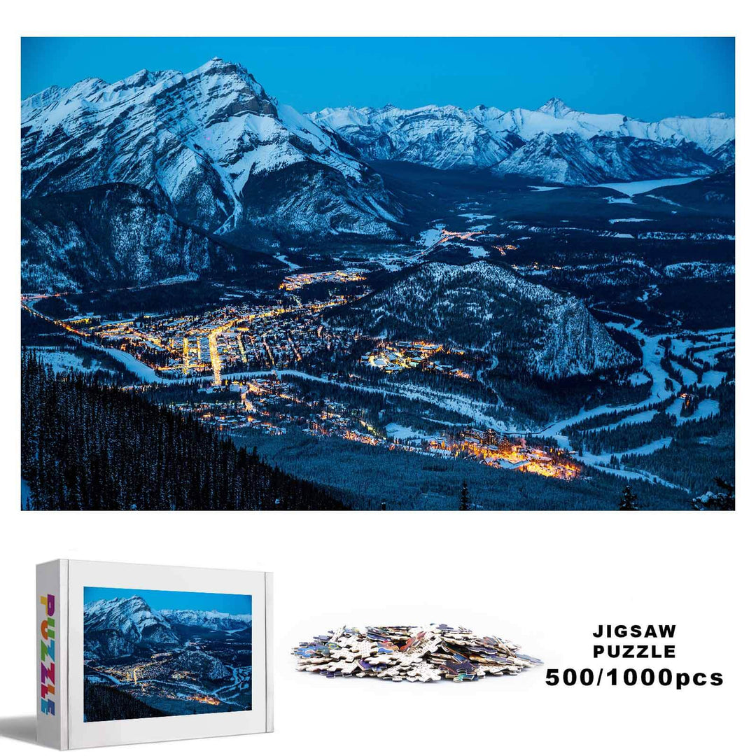 Winter Morning 500 / 1000 Piece Puzzle - Woodbests