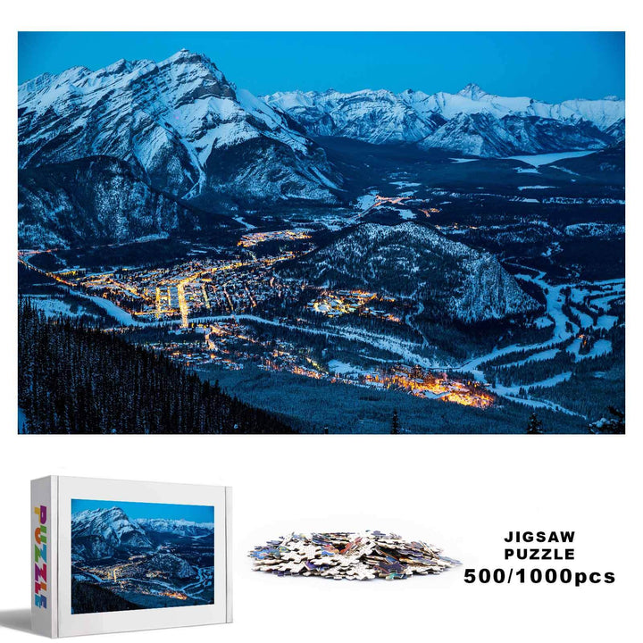 Winter Morning 500 / 1000 Piece Puzzle - Woodbests