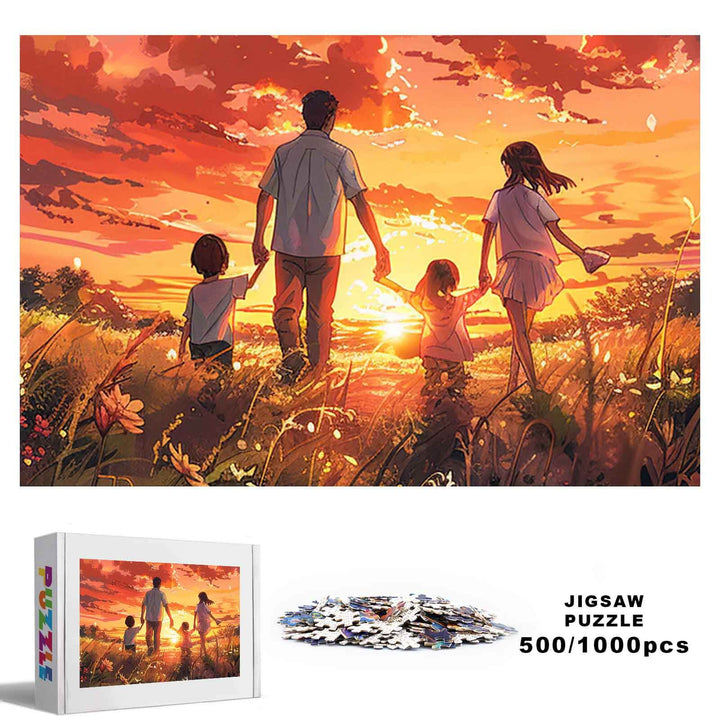 Towards the Sun 500 / 1000 Piece Puzzle - By Woodbests
