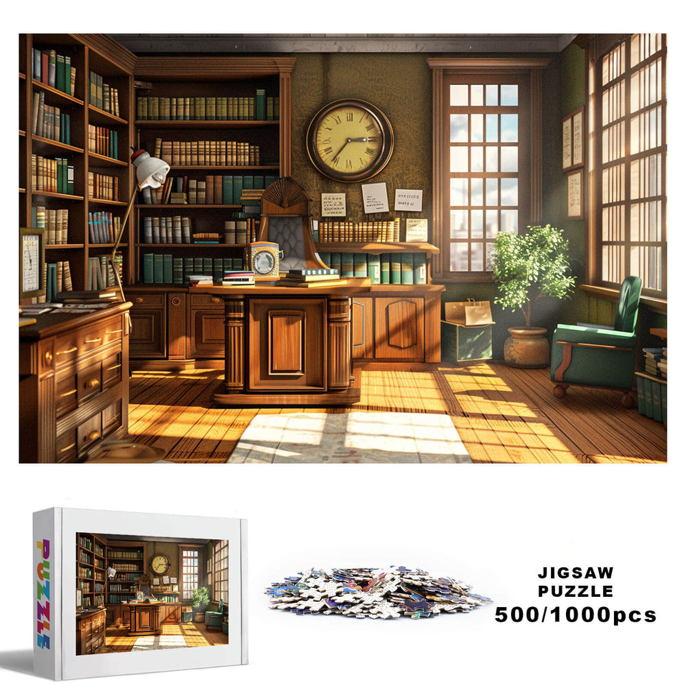 Exquisite Study 500 / 1000 Piece Puzzle - Woodbests