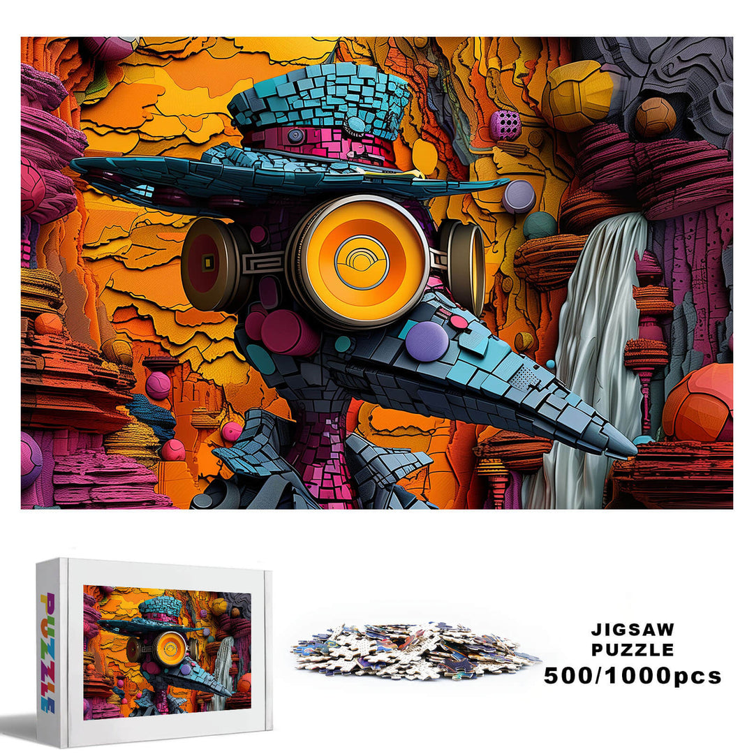 Bird Explorer 500 / 1000 Piece Puzzle - By Woodbests