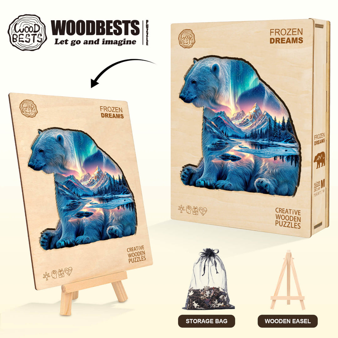 Frozen Dreams Holzpuzzle