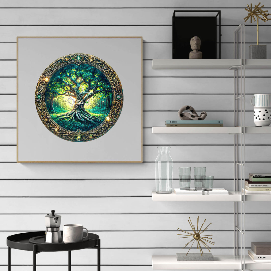Ewiger Baum Holzpuzzle