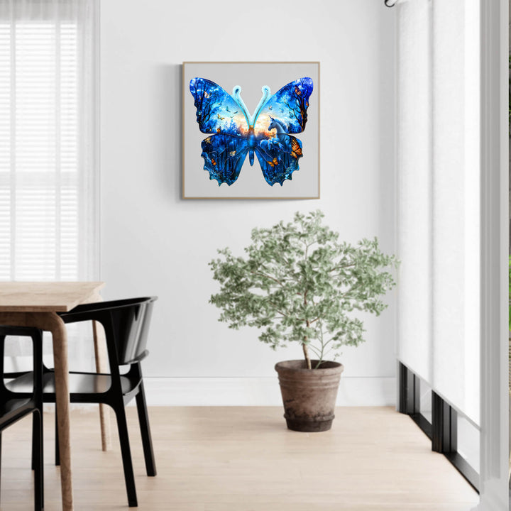 Butterfly Forest Wooden Jigsaw Puzzle - By Woodbests