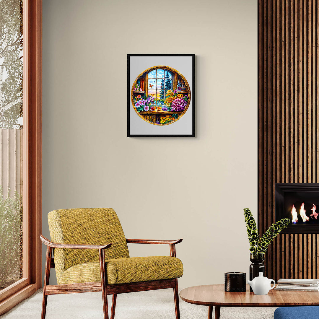 Traumfenster Holzpuzzle