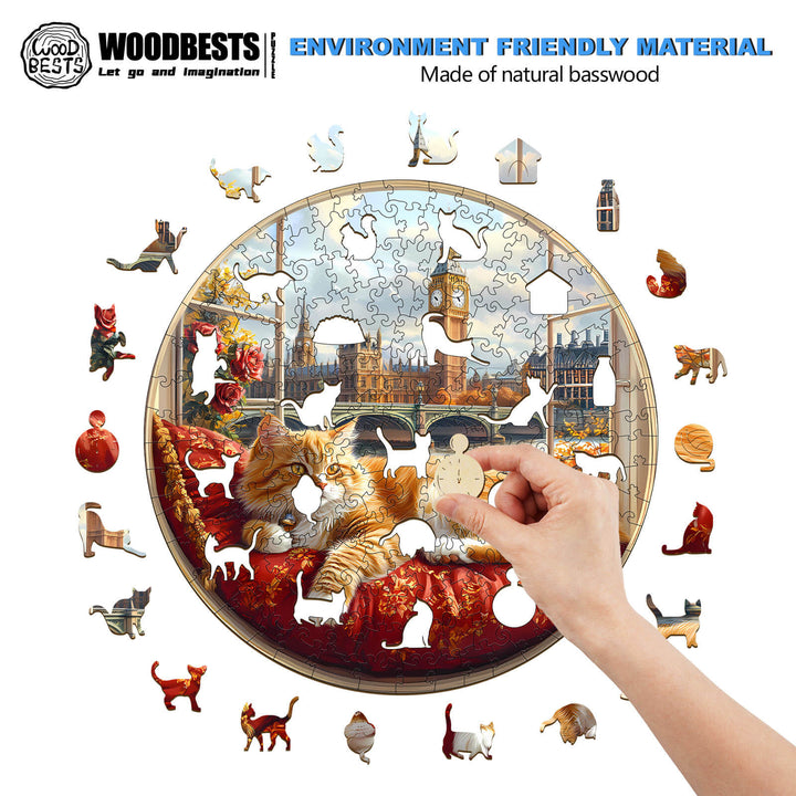 London-Panorama Holzpuzzle